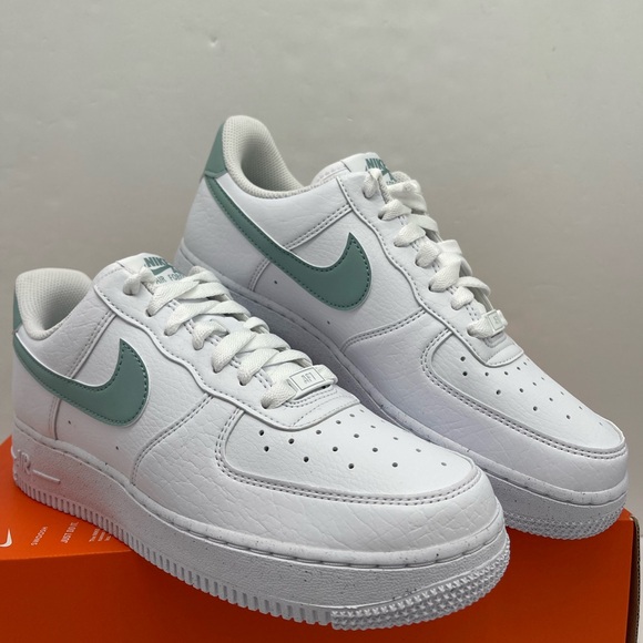 Nike WMNS AIR FORCE 1 '07 NN
WHITE/CANNON-WHITE PLATFORM SNEAKERS - Picture 6 of 16